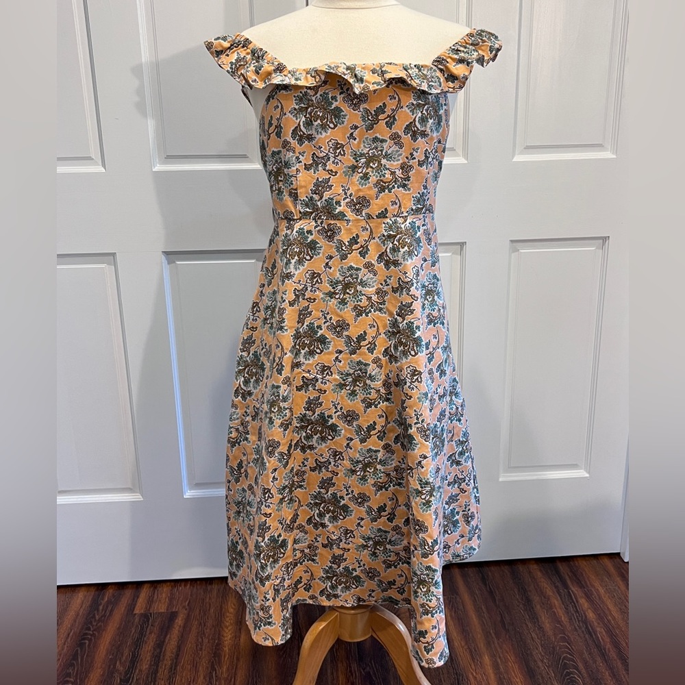 Summer off shoulder dress